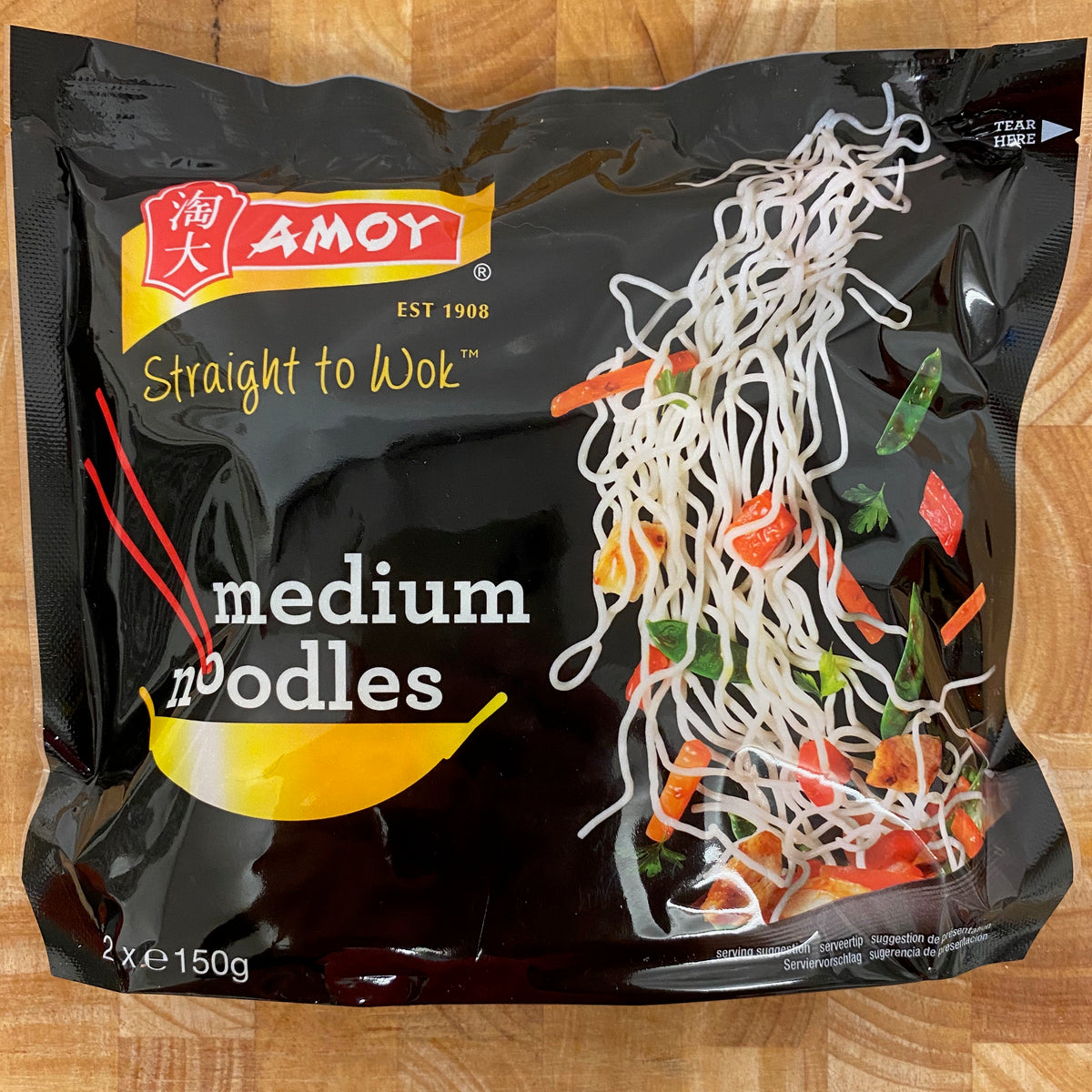 Amoy Straight to Wok Noodles Warwicks Butchers
