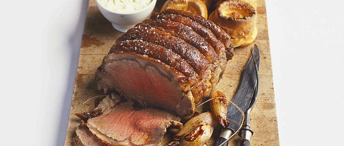 Roast sirloin of beef