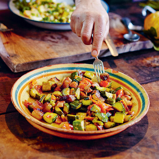 Courgettes & Sweet Tomatoes