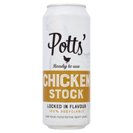Potts' Chicken Stock Can - Warwicks Butchers