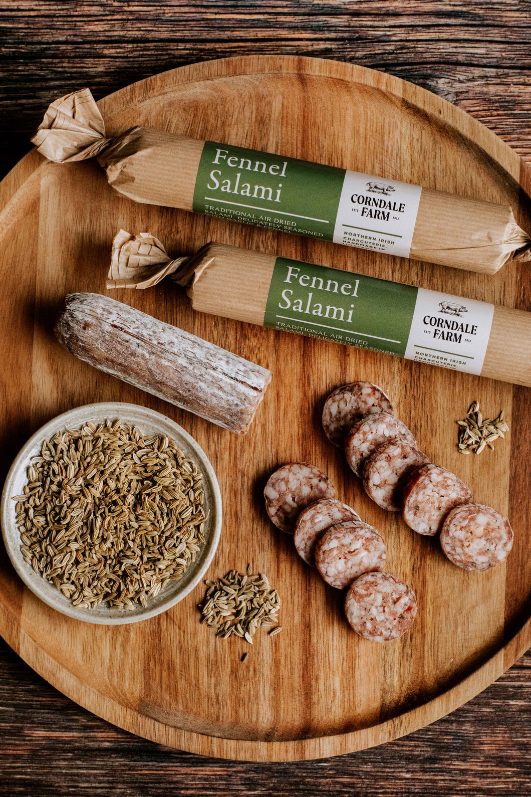 Corndale Fennel Salami