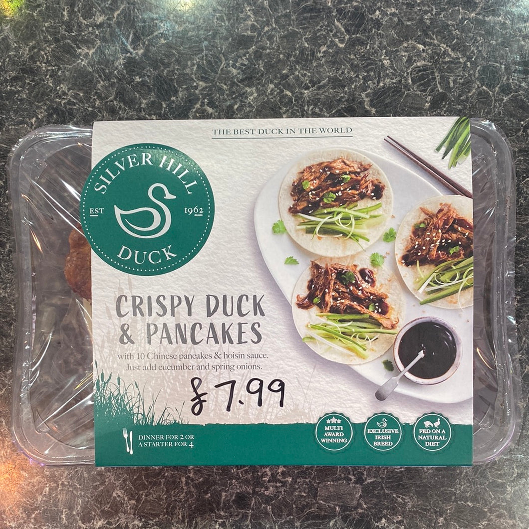 Crispy Duck & Pancakes