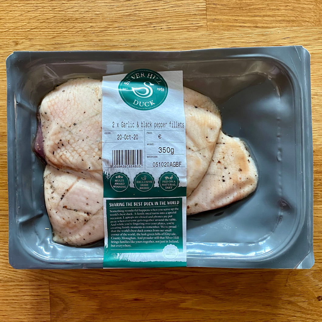 Garlic & Black Pepper Duck Breasts